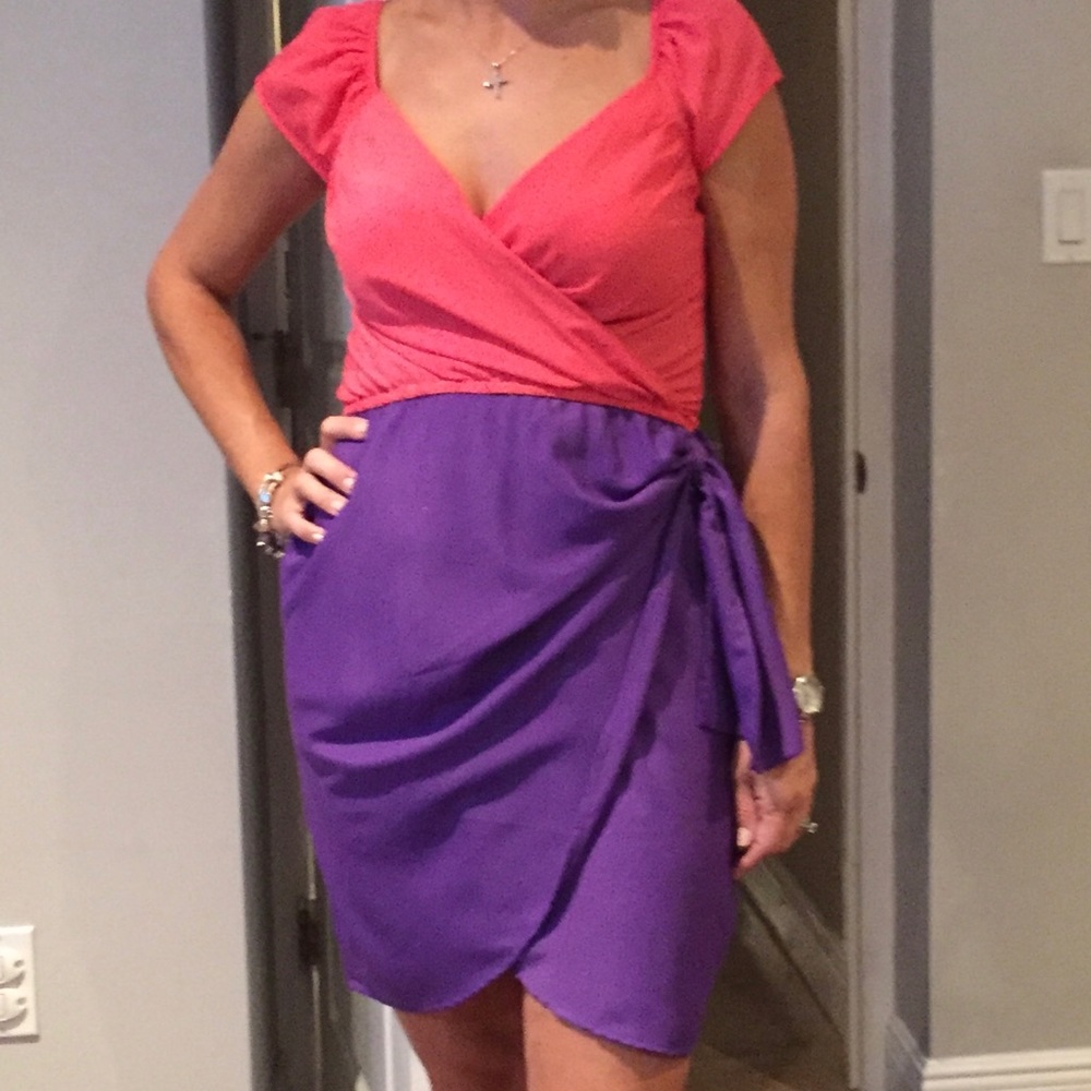 Two toned dress